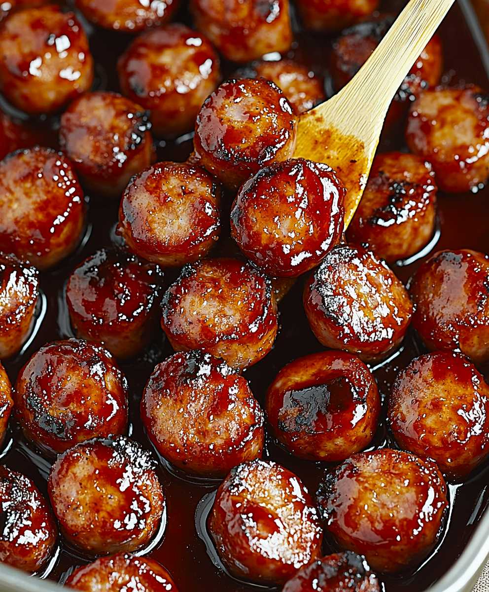 BBQ Sausage Bites