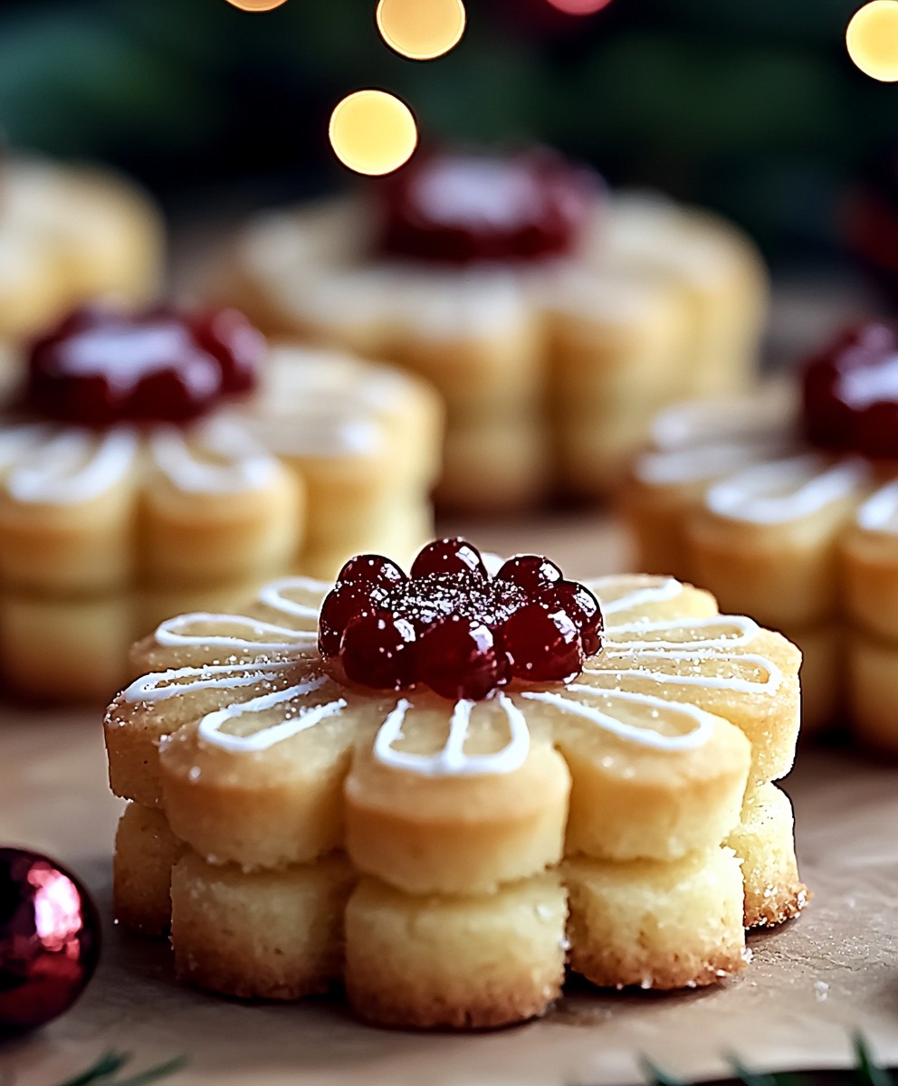 Christmas shortbread cookies