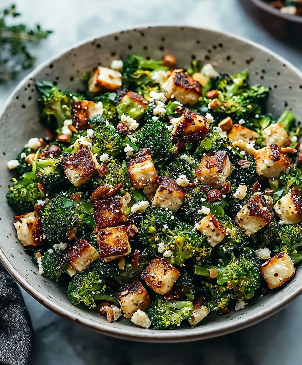 Roasted Broccoli Salad