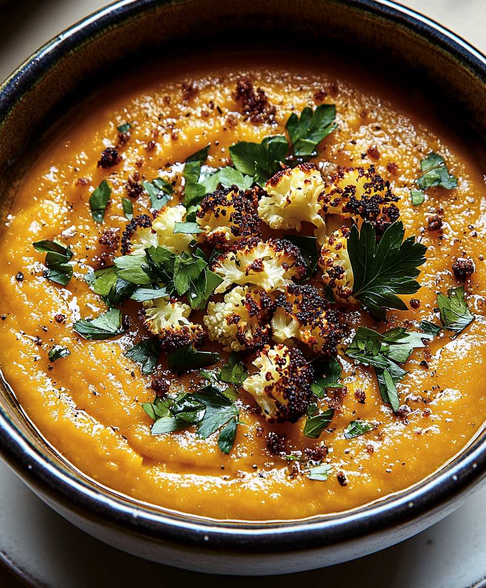 Sweet Potato Cauliflower Soup