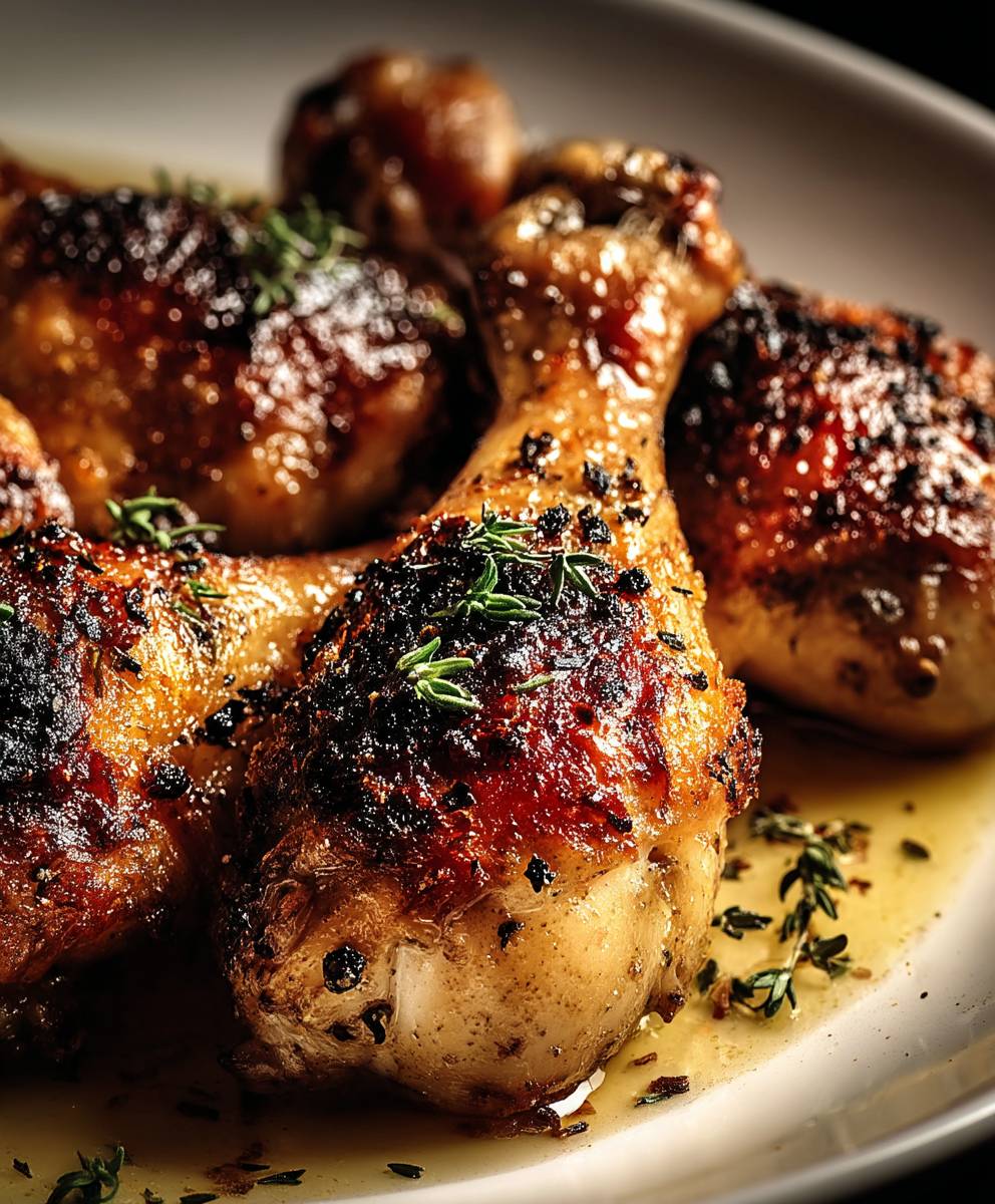 Oven Baked Chicken Legs