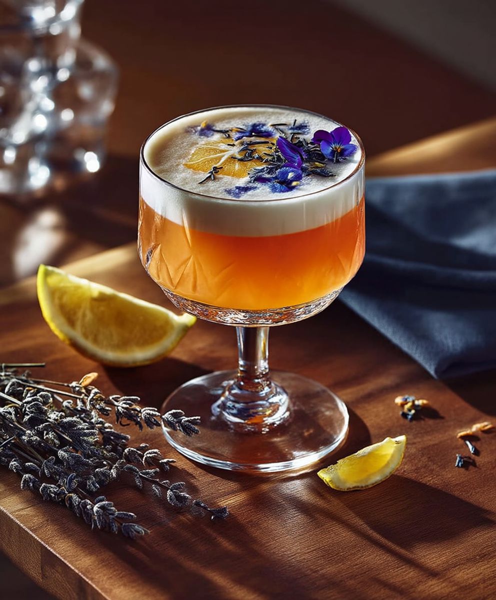 Earl Grey Gin Sour