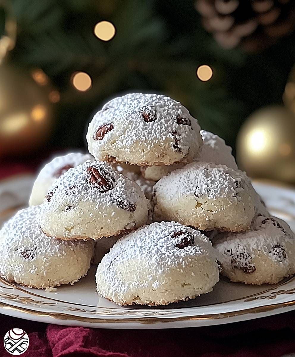 Pecan Snowball Cookies