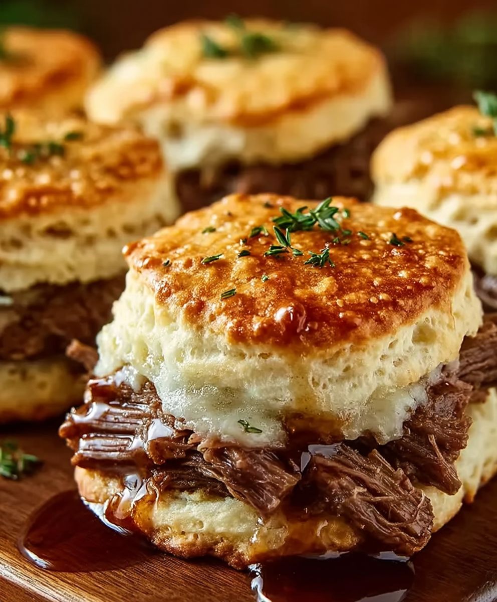 French Dip Biscuits