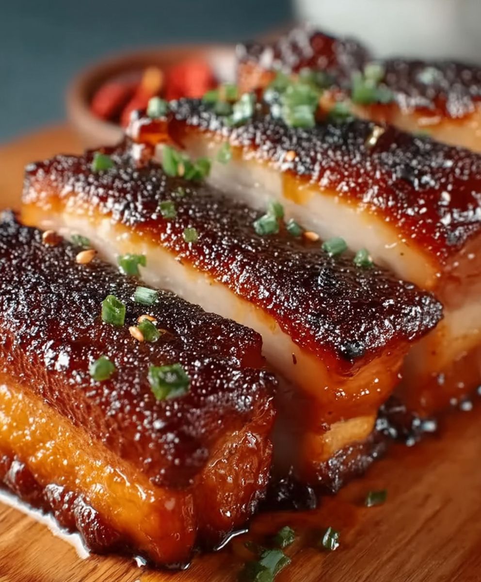 Honey Glazed Pork Belly