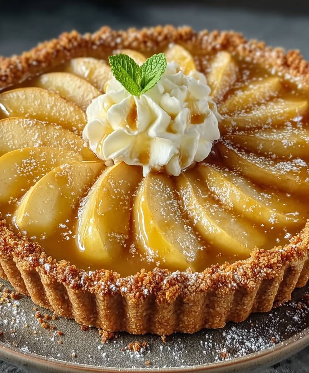 No bake apple pie