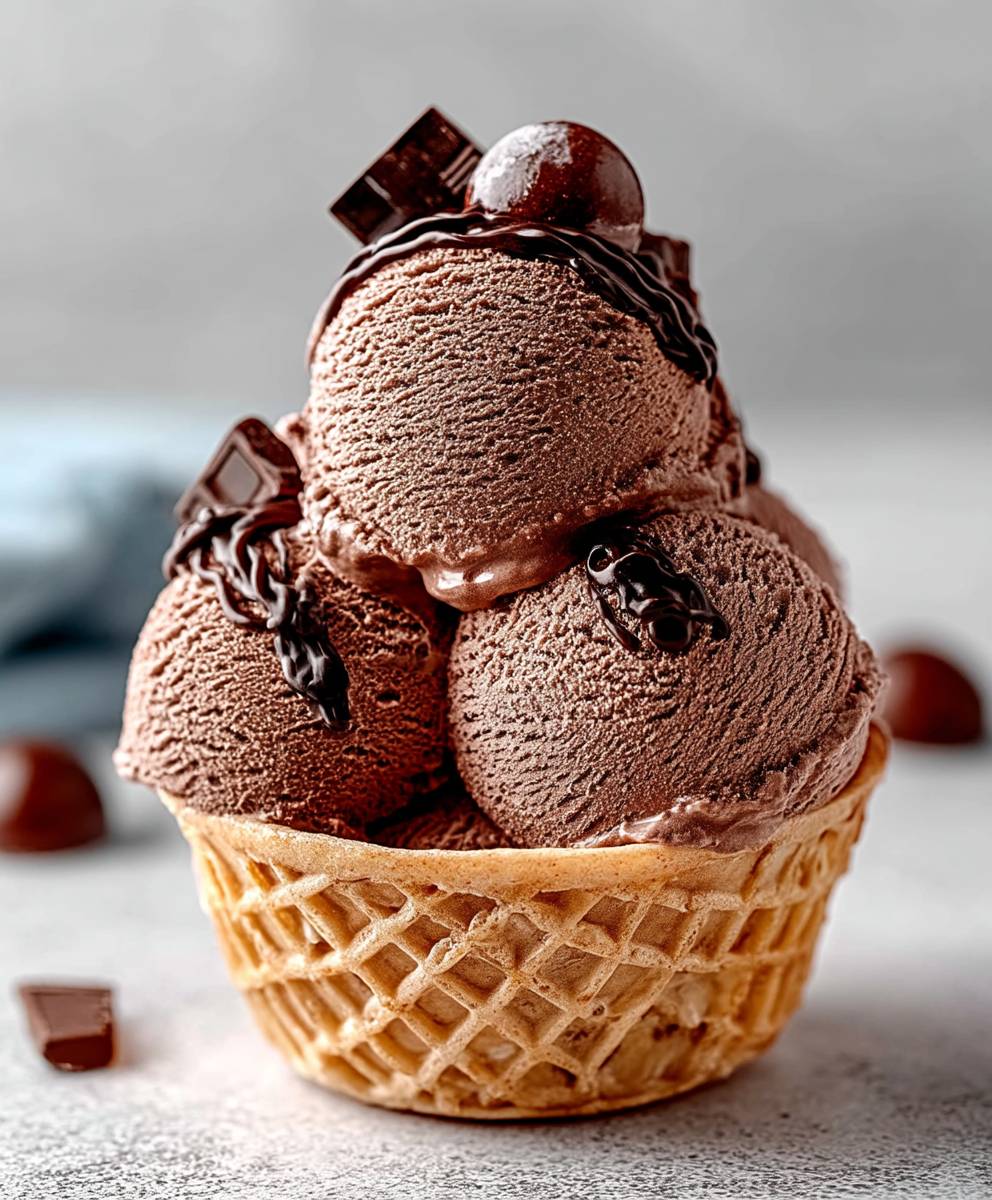 Double Chocolate Ice Cream