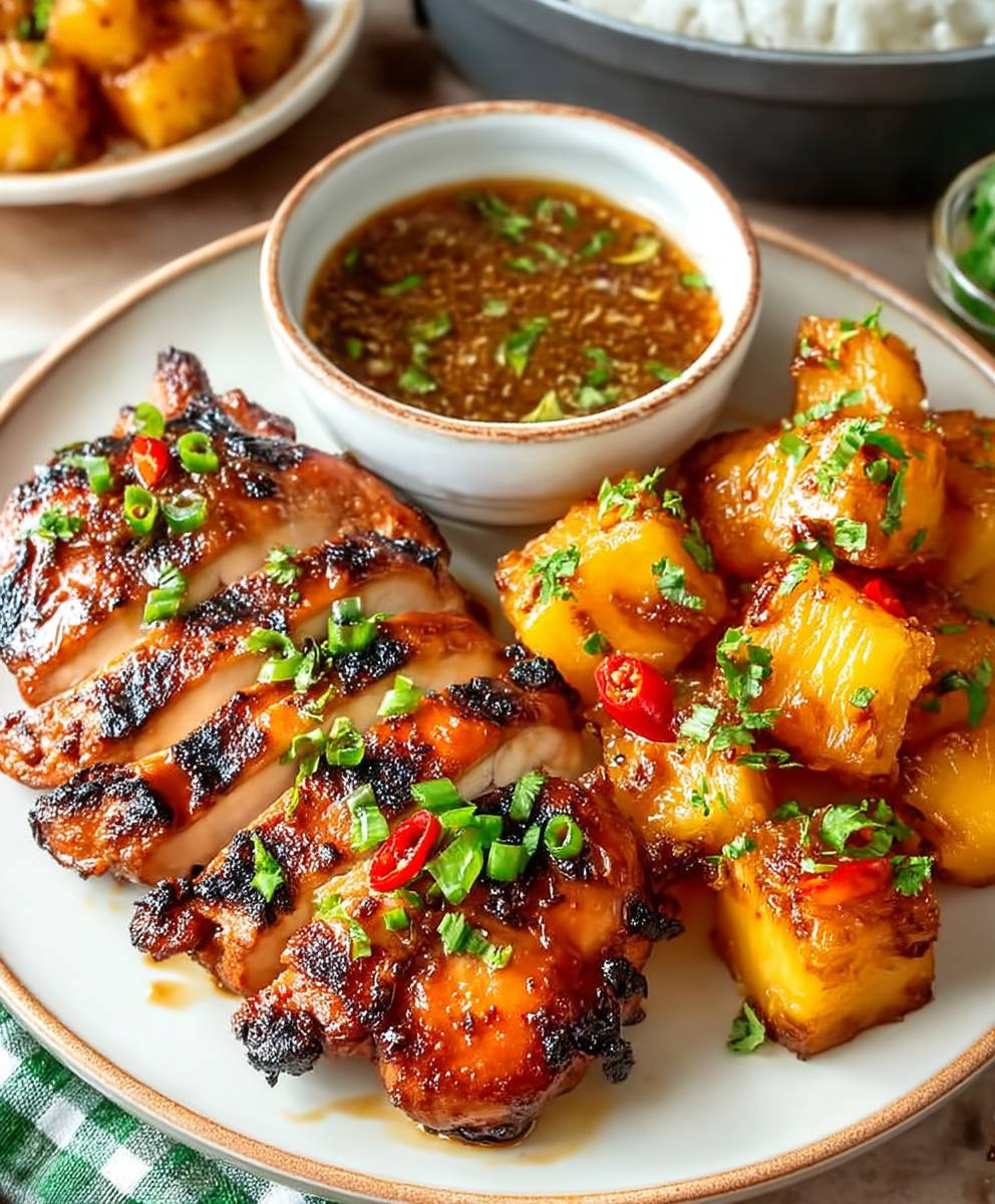 Hawaiian Teriyaki Chicken