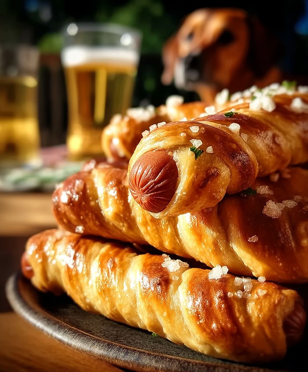 Pretzel dogs