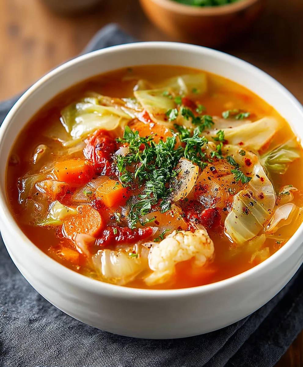 Fat Burning Cabbage Soup