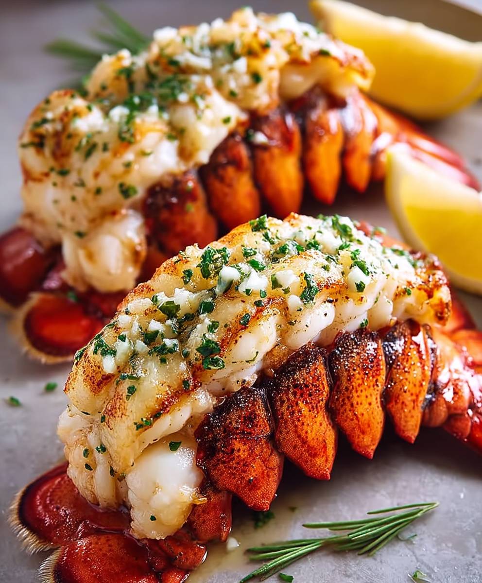 Garlic Butter Lobster Tails