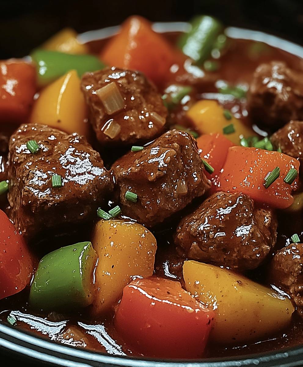 Crock Pot Pepper Steak