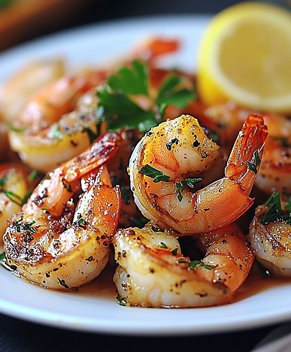 Pan Fried Shrimp