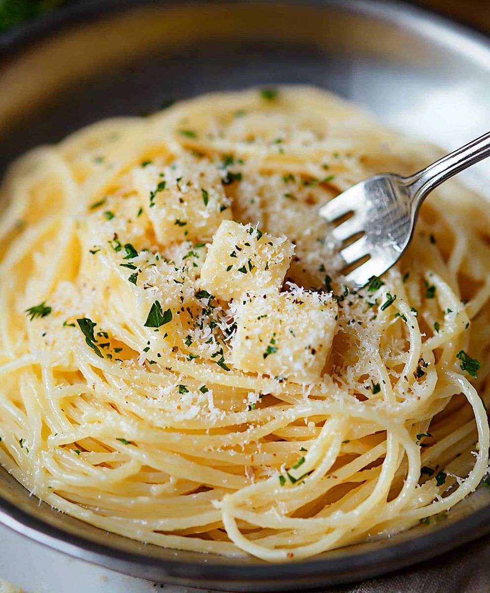 Garlic Parmesan Pasta