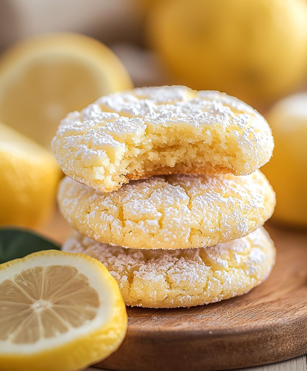 Lemon cooler cookies