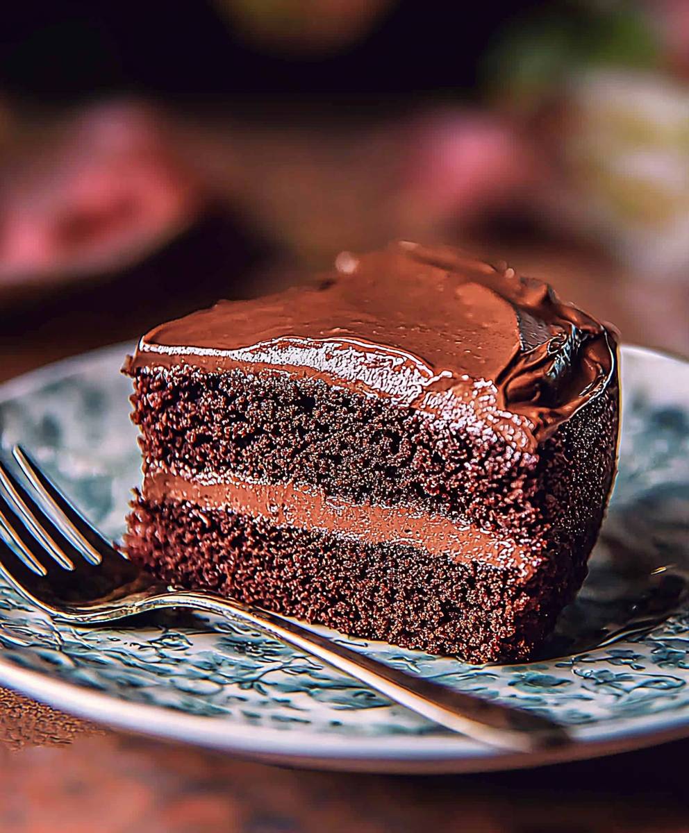 Chocolate Mayonnaise Cake