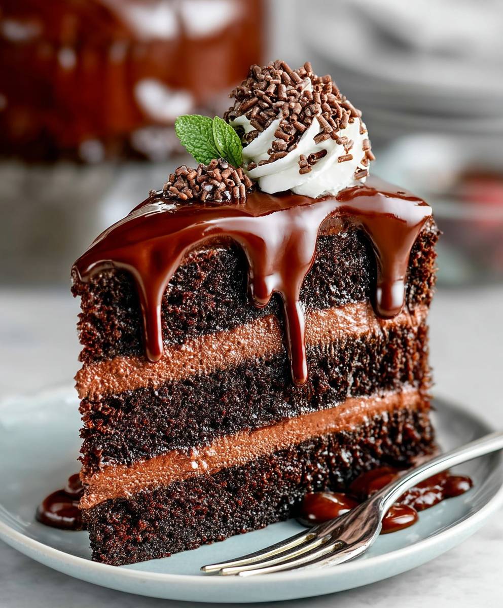 Triple Chocolate Cake