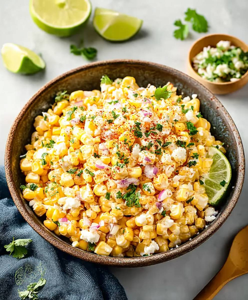 Mexican street corn salad