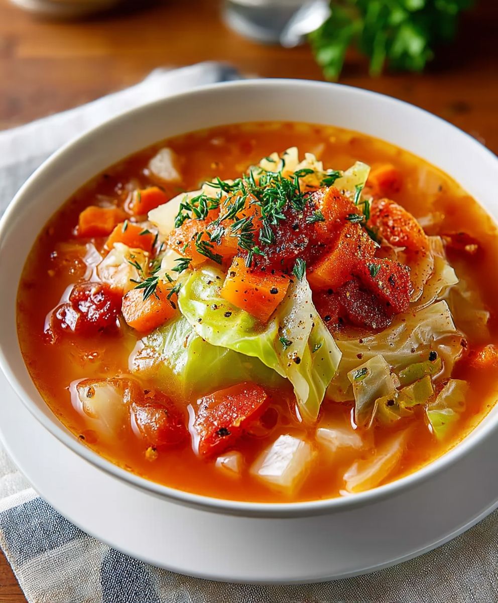Fat Burning Cabbage Soup