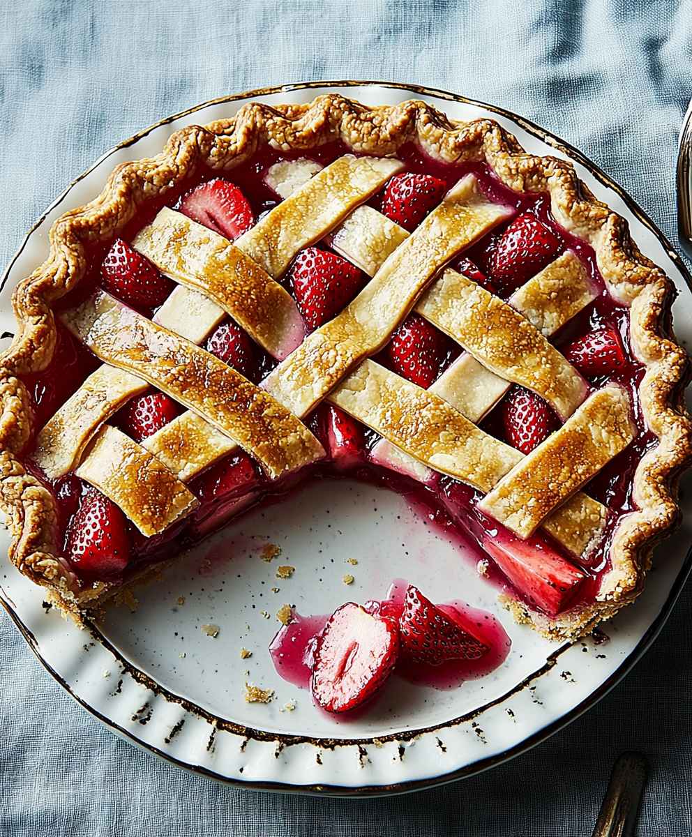 Strawberry Rhubarb Pie