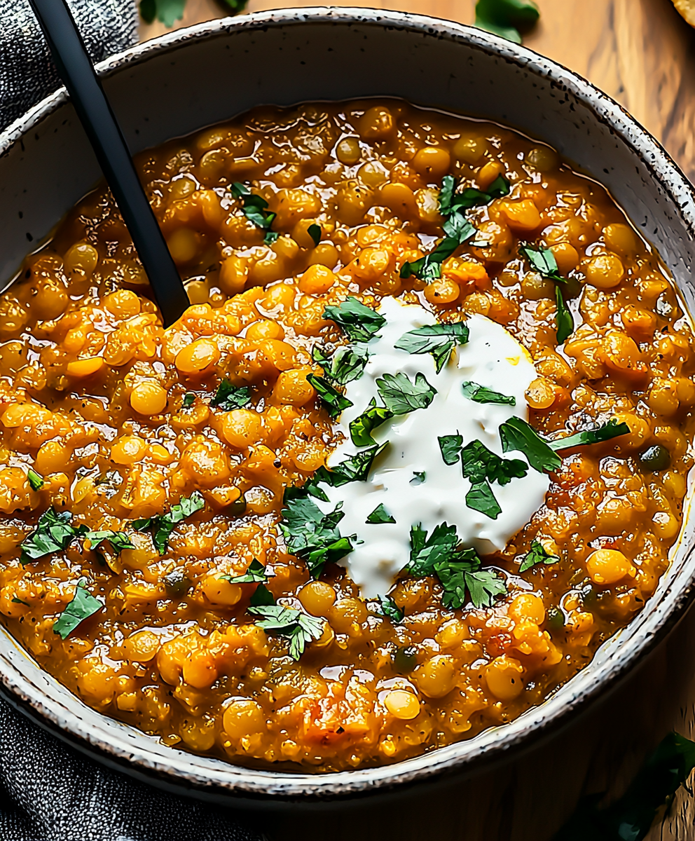 Spicy Red Lentil Curry
