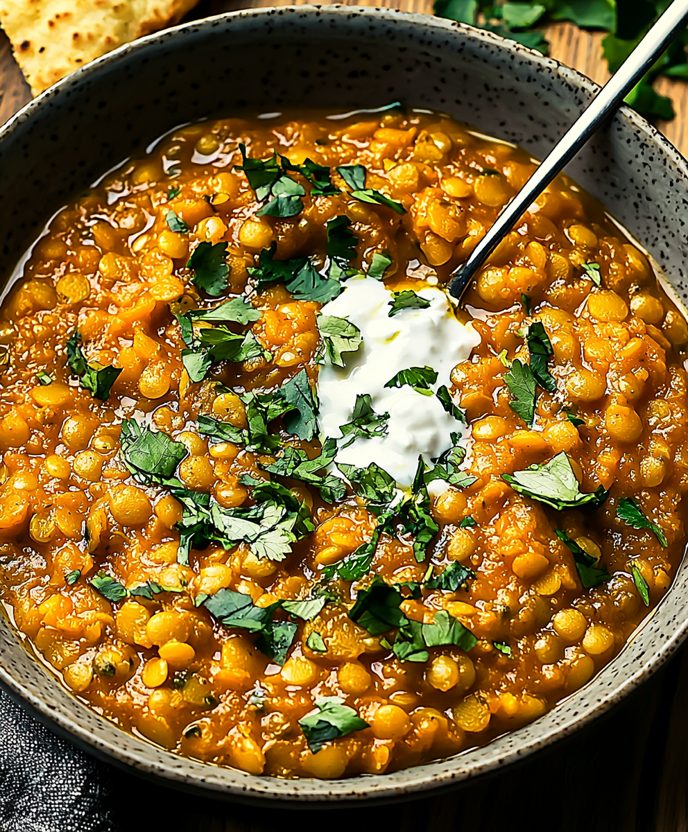 Spicy Red Lentil Curry