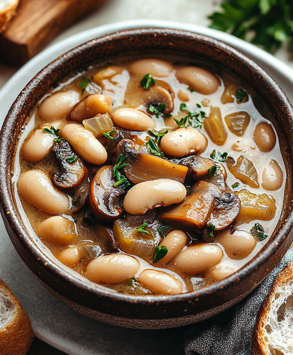 White Bean Mushroom Stew