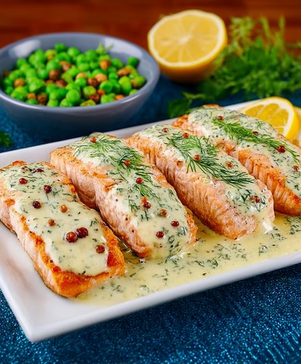 Butter Lemon Dill Salmon