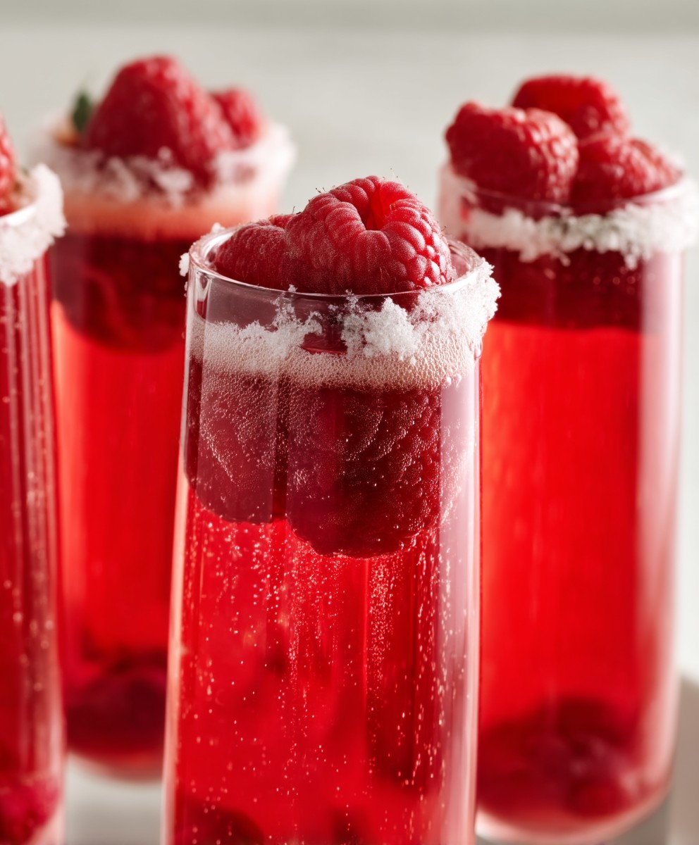 Raspberry Mimosas