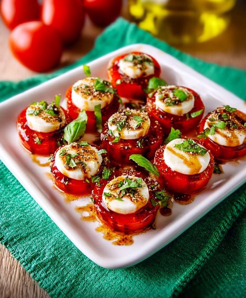 Caprese salad appetizers