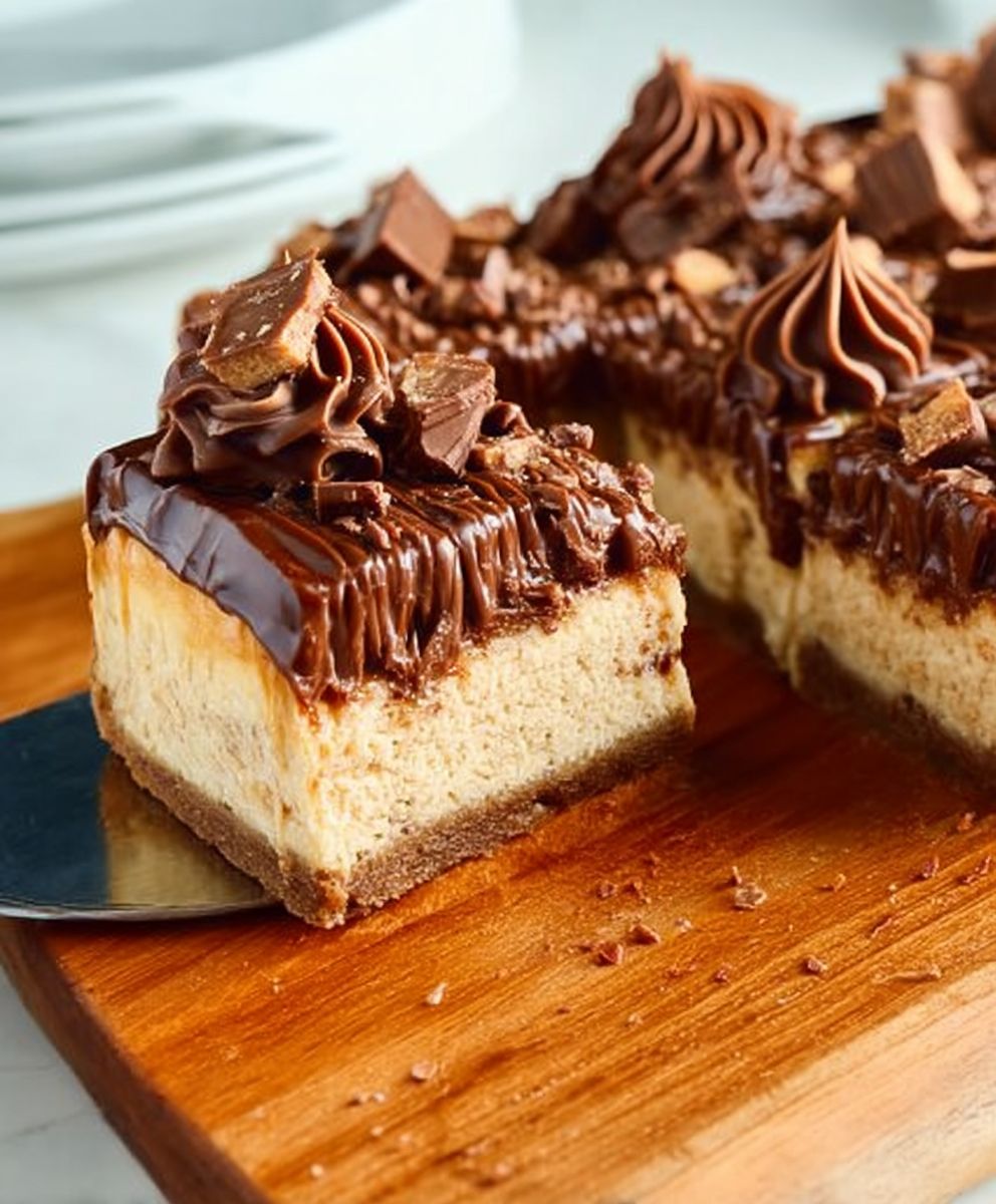 Peanut Butter Chocolate Cheesecake