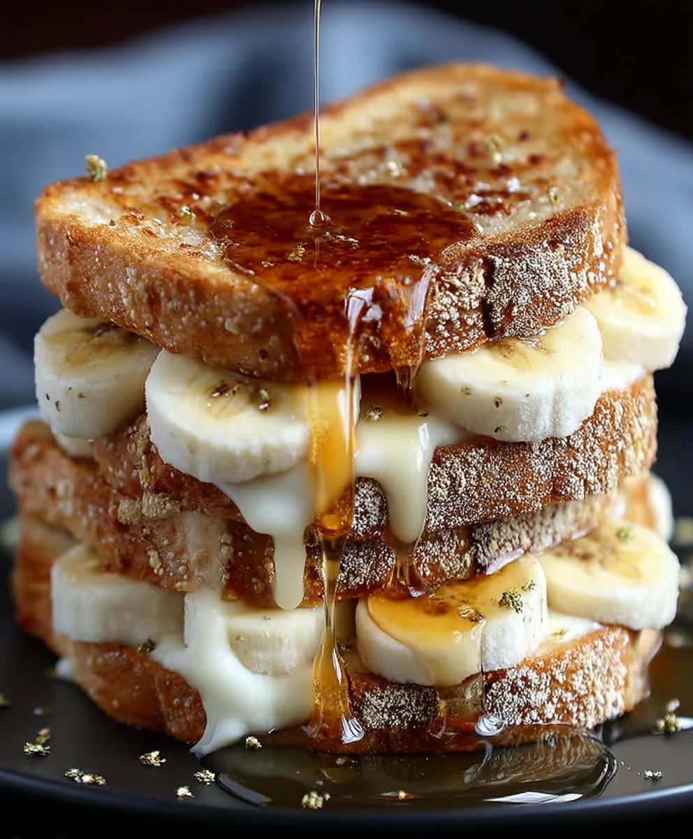 Honey Banana Grilled Cheese