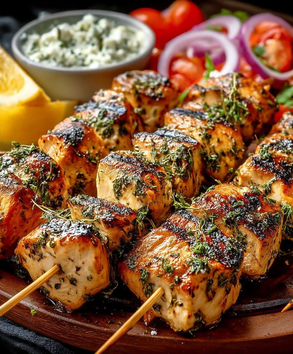 Greek Chicken Souvlaki