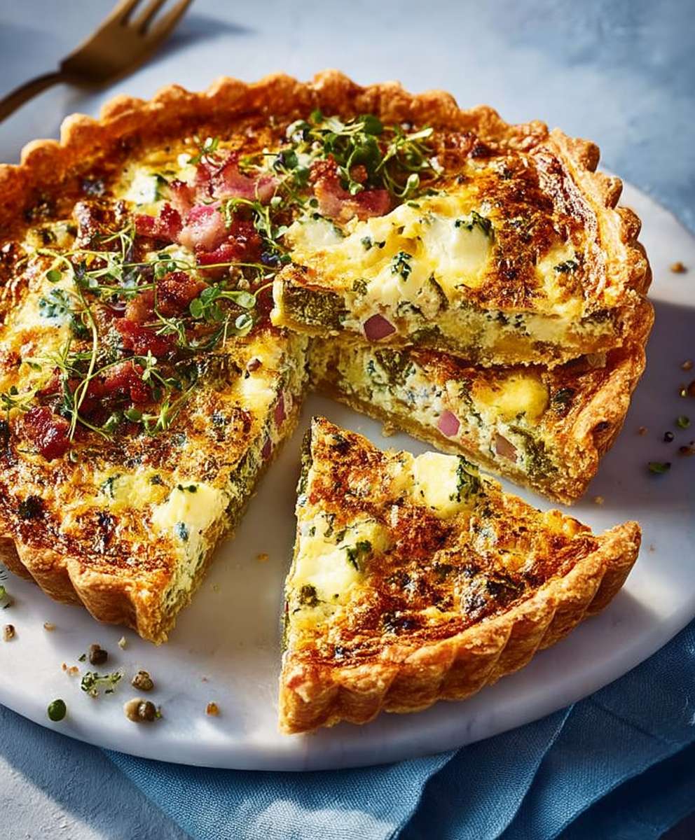 Picky bits quiche