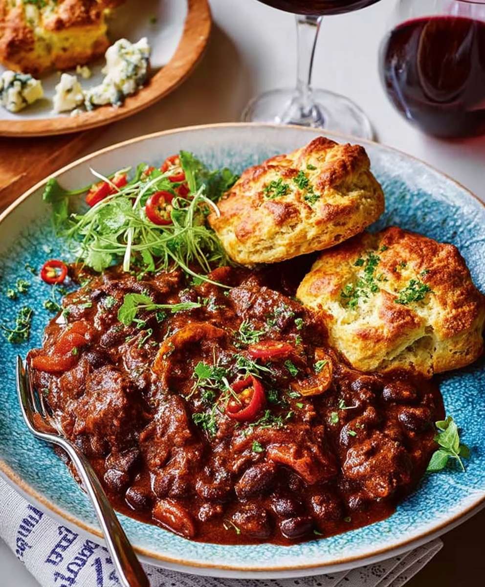 Chocolate beef chilli