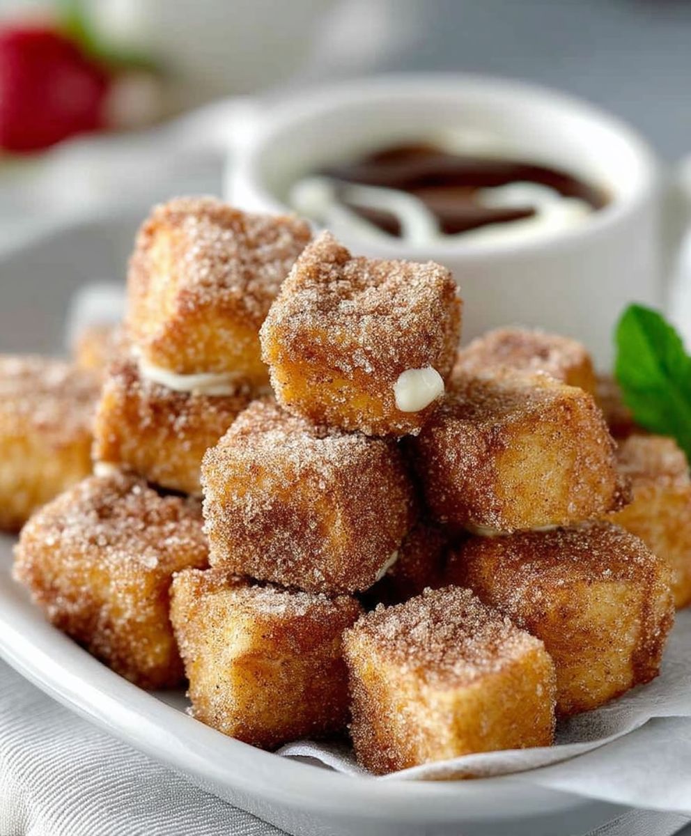 Cinnamon French Toast Bites