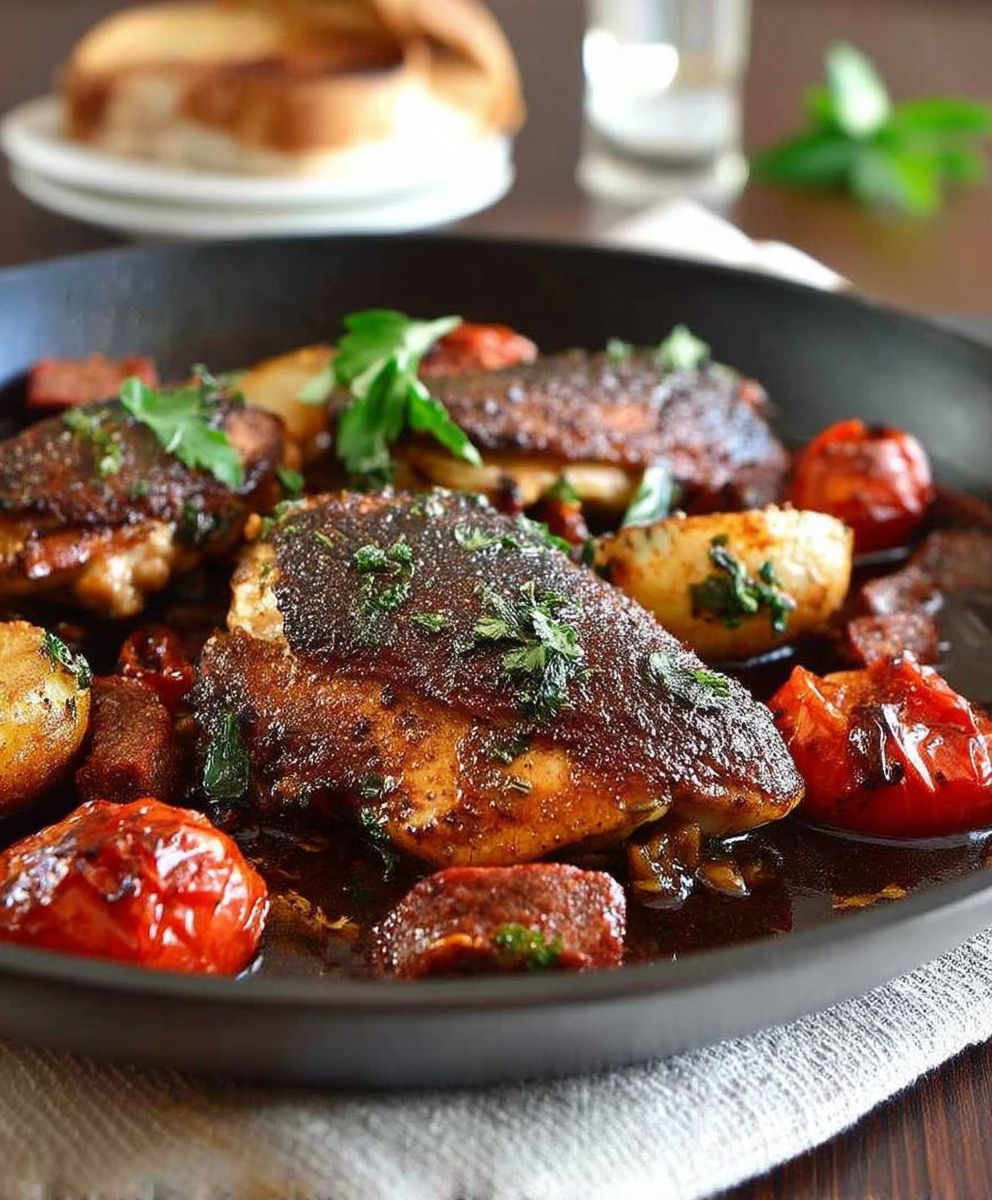 Spanish Chicken and Chorizo
