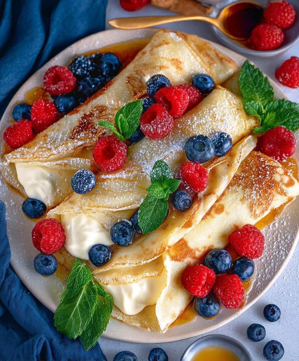 Almond Milk Crepes