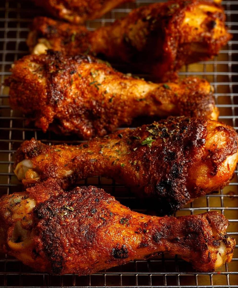 Crispy Baked Chicken Drumsticks