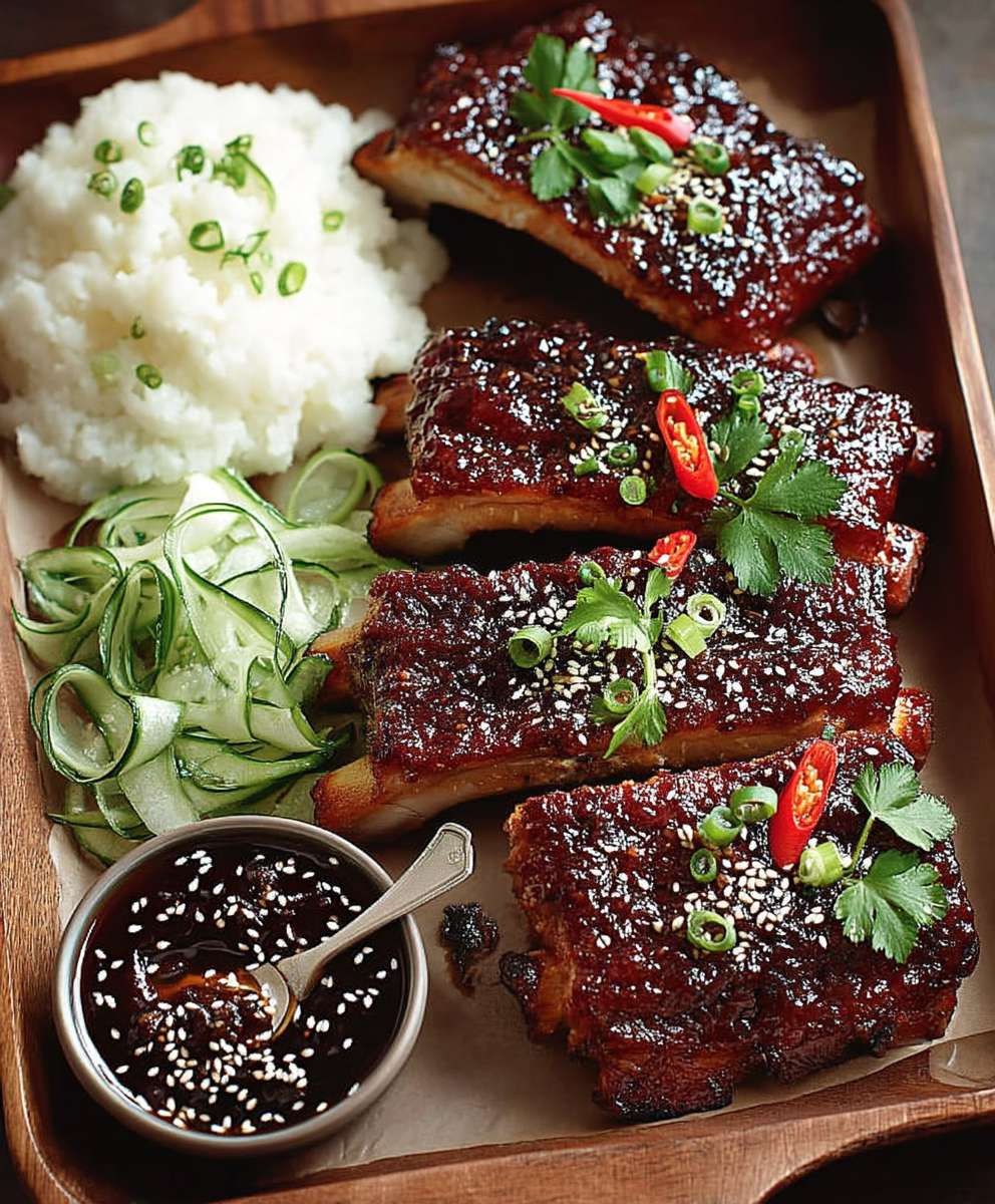 Sticky Asian Pork Ribs