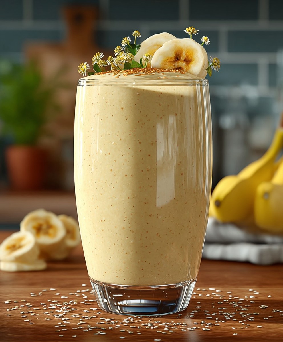 Banana Chamomile Smoothie
