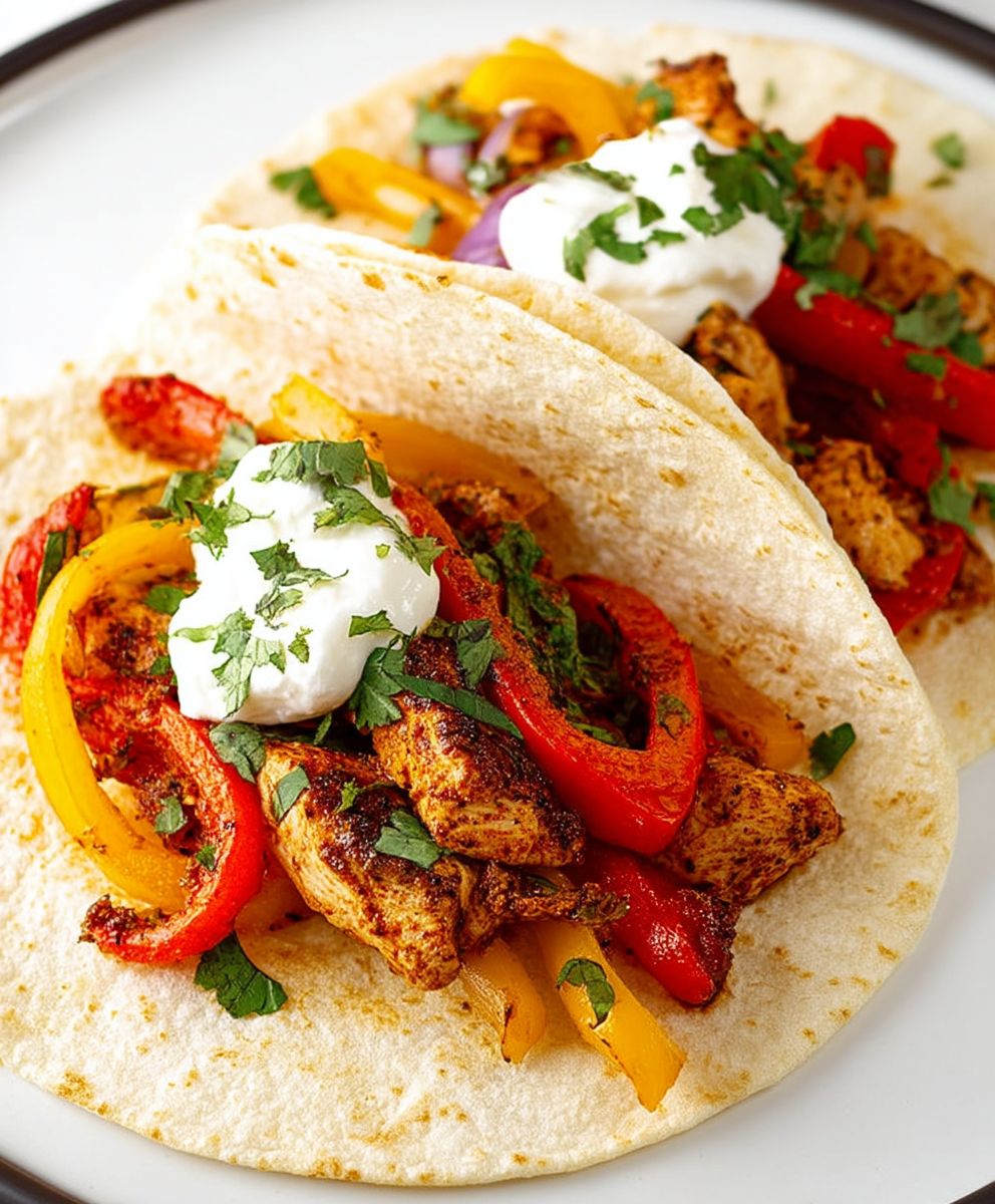 Air Fryer Chicken Fajitas