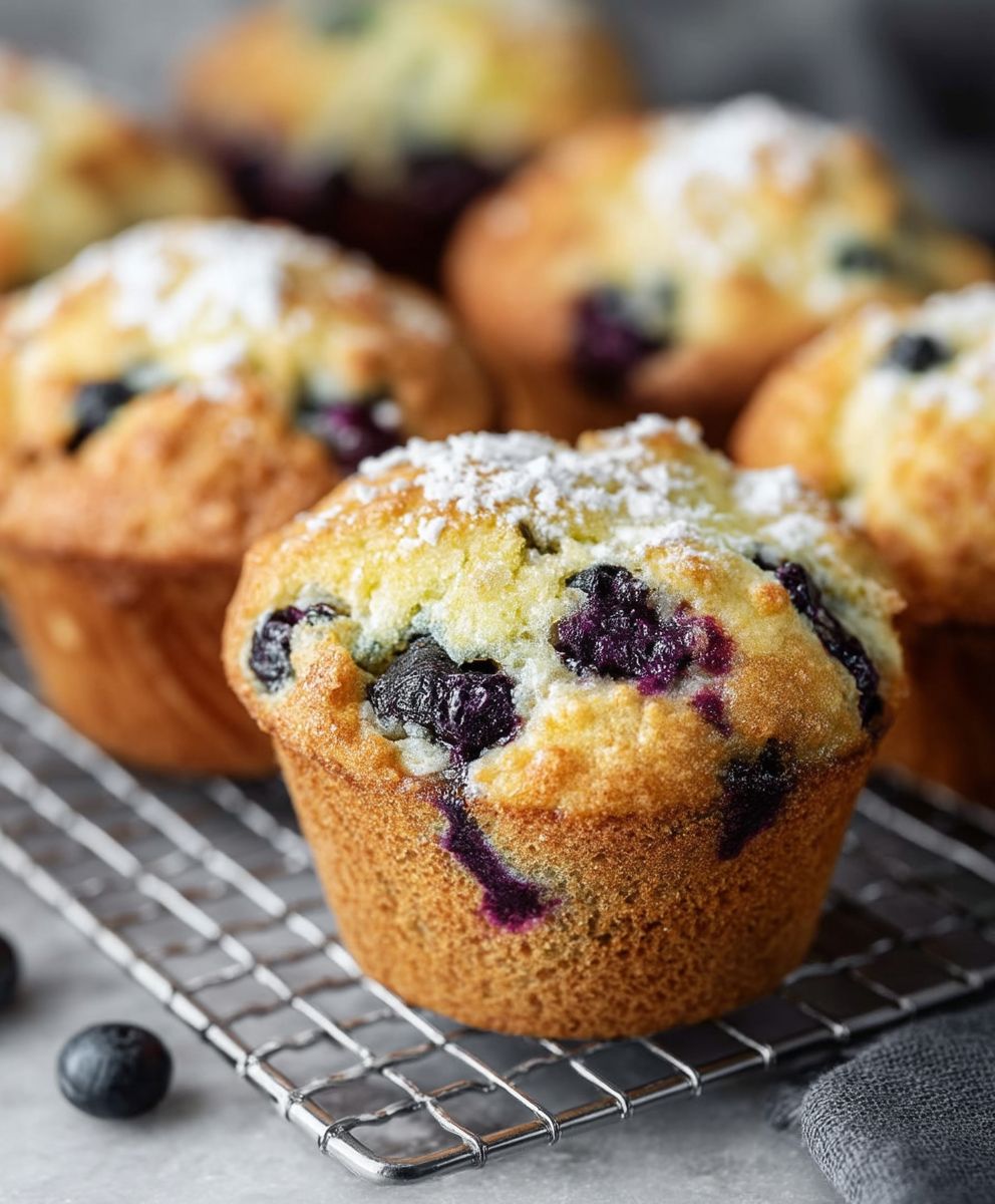 Lemon Blueberry Muffins