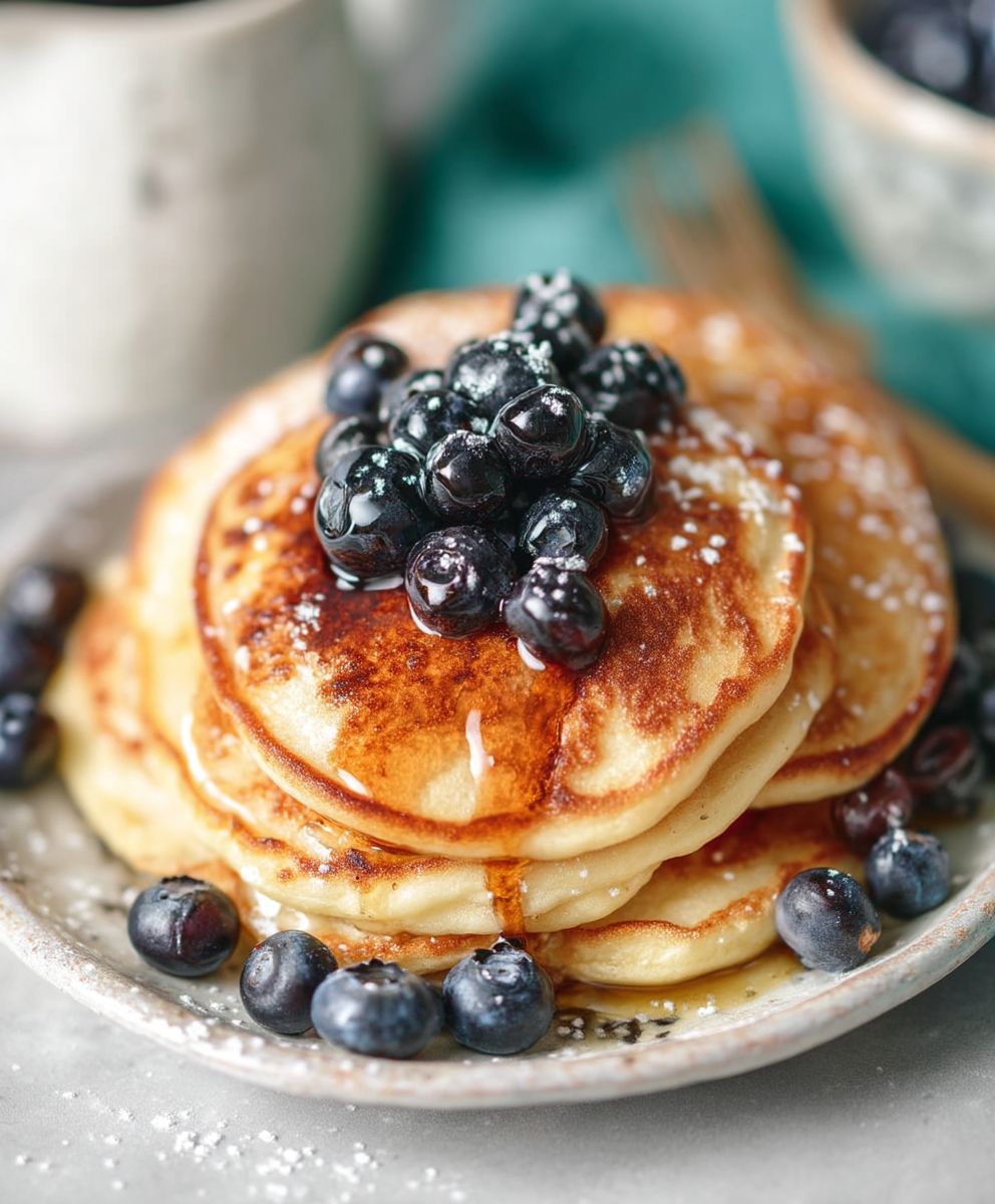 Blueberry pancakes easy