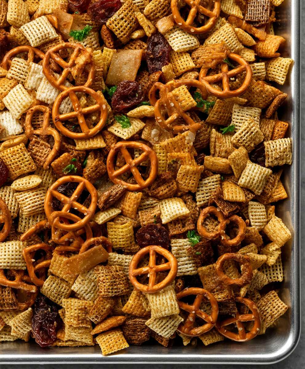 Slow Cooker Chex Mix