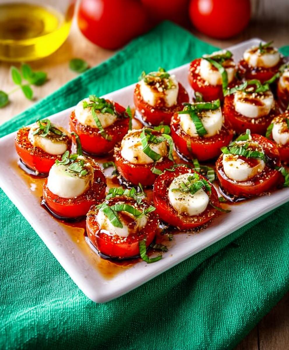 Caprese salad appetizers