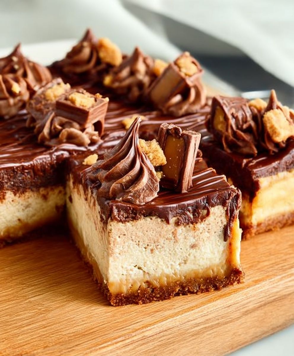 Peanut Butter Chocolate Cheesecake