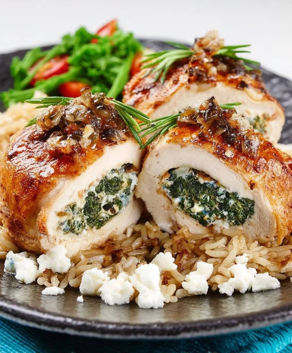 Athenian chicken rolls