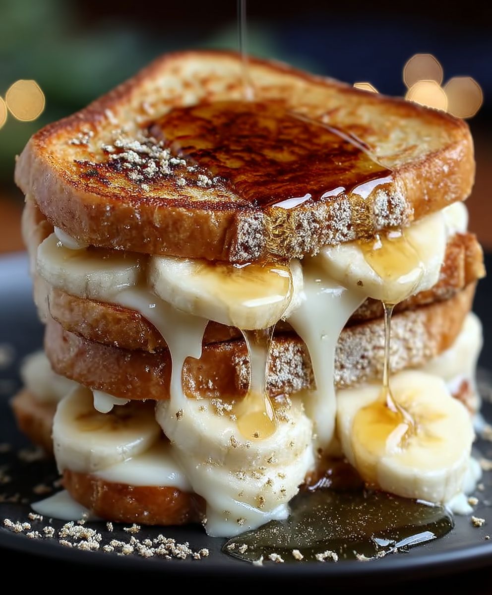 Honey Banana Grilled Cheese