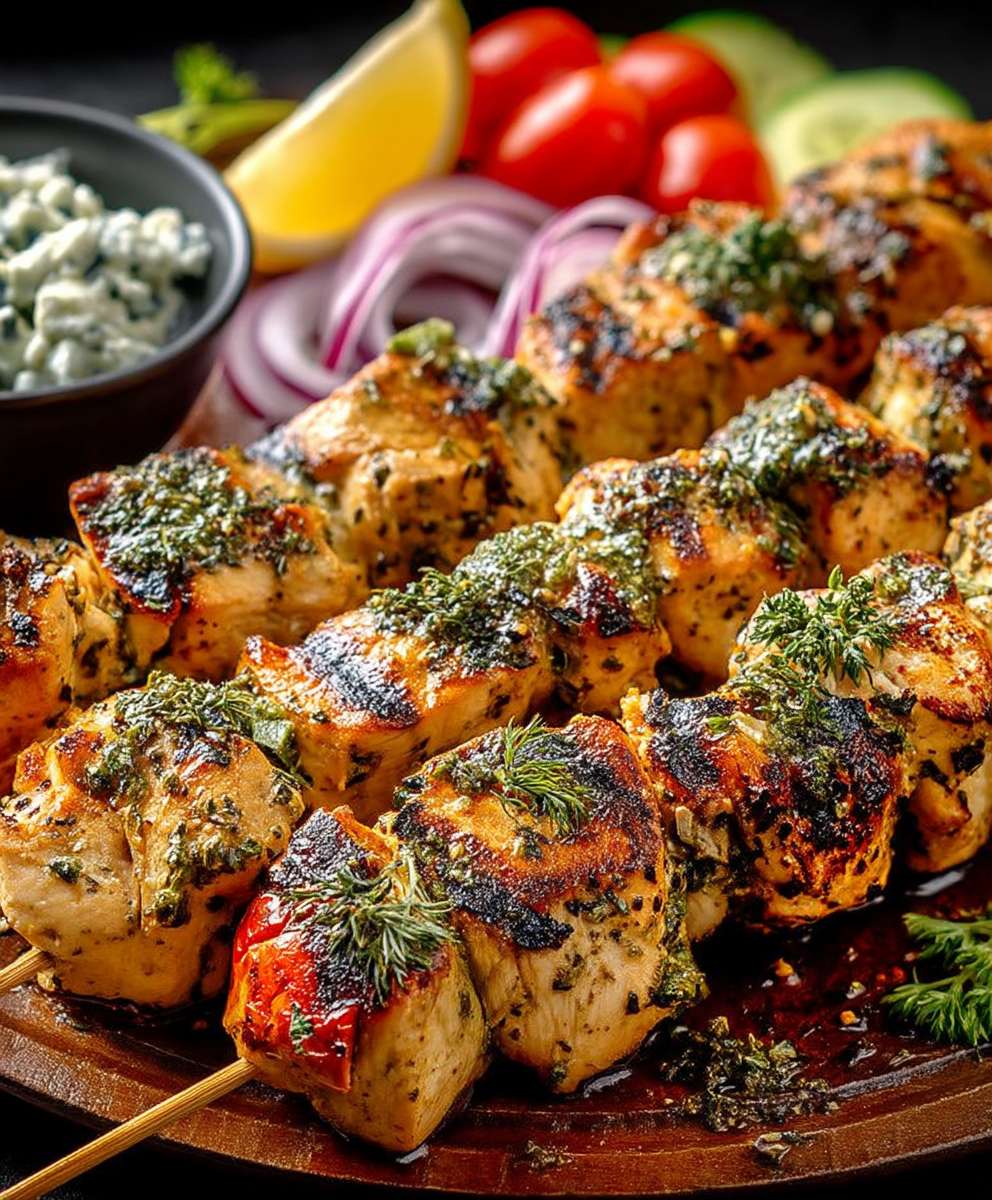 Greek Chicken Souvlaki